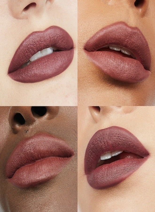 MAKEUP BY MARIO MAKEUP BY MARIO Ultra Suede™ Lipstick - Nicole (Intense Burgundy Brown) 4g  - Image 3