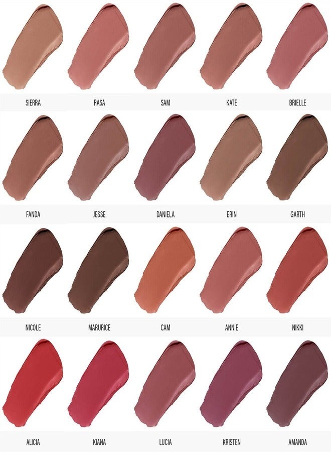 MAKEUP BY MARIO MAKEUP BY MARIO Ultra Suede™ Lipstick - Nicole (Intense Burgundy Brown) 4g  - Image 5