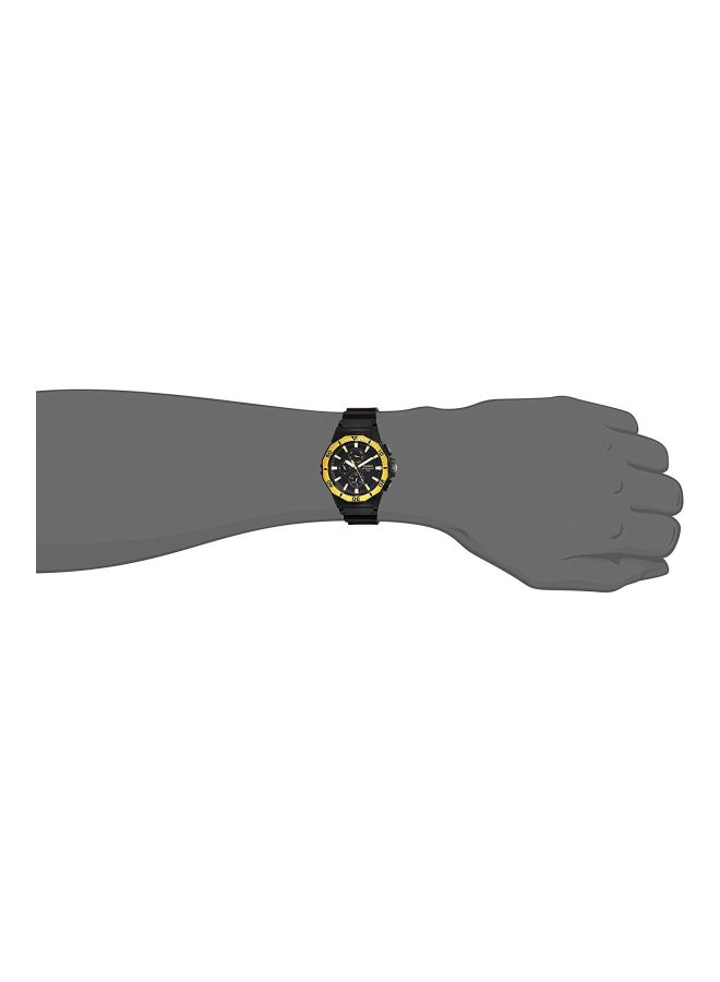 CASIO Men Water Resistant Analog Watch MRW-400H-9AVDF - 53 mm - Black - Image 4
