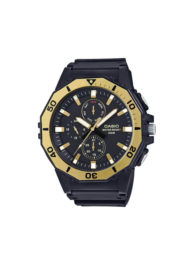 CASIO Men Water Resistant Analog Watch MRW-400H-9AVDF - 53 mm - Black - Image 1