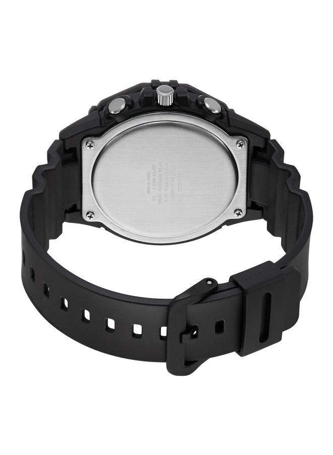 CASIO Men Water Resistant Analog Watch MRW-400H-9AVDF - 53 mm - Black - Image 3