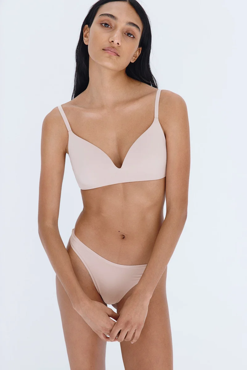 H&M 3-pack microfibre thong briefs