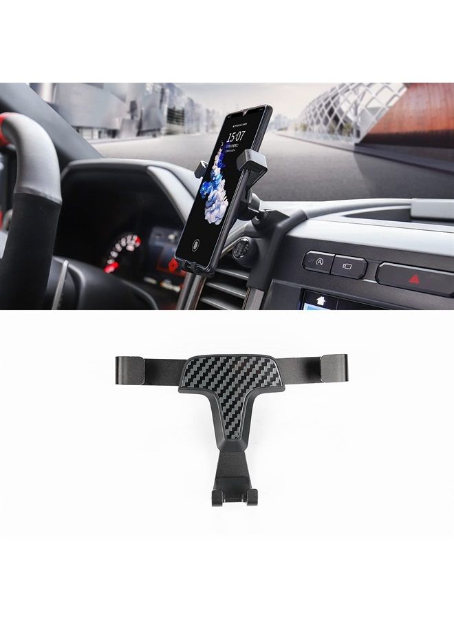 JHO Car Phone Holder Air Vent Mount with One Button Release Clamp, Rotatable Phone Mount Compatible for Ford F150 Raptor 2015-2020 2019 18 17 16 Accessories - Image 1