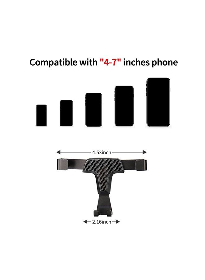JHO Car Phone Holder Air Vent Mount with One Button Release Clamp, Rotatable Phone Mount Compatible for Ford F150 Raptor 2015-2020 2019 18 17 16 Accessories - Image 2