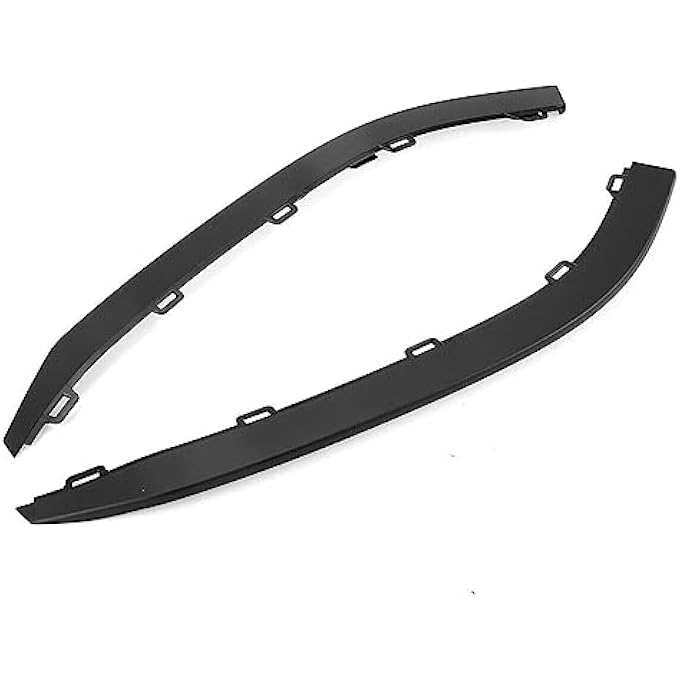 sosega Front Bumper Lip Spoiler Lower Splitter Air Deflector Valance Trim Cover for VW for Golf MK7 GTI 2015-2017 5GG8059039B9 5GG8059049B9 - Image 1