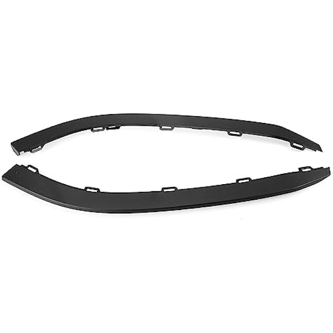sosega Front Bumper Lip Spoiler Lower Splitter Air Deflector Valance Trim Cover for VW for Golf MK7 GTI 2015-2017 5GG8059039B9 5GG8059049B9 - Image 4