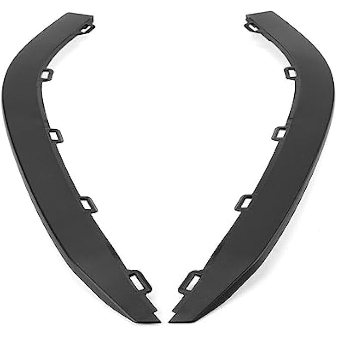 sosega Front Bumper Lip Spoiler Lower Splitter Air Deflector Valance Trim Cover for VW for Golf MK7 GTI 2015-2017 5GG8059039B9 5GG8059049B9 - Image 2