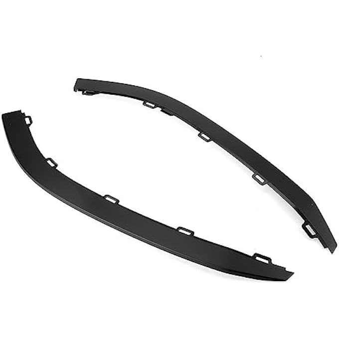 sosega Front Bumper Lip Spoiler Lower Splitter Air Deflector Valance Trim Cover for VW for Golf MK7 GTI 2015-2017 5GG8059039B9 5GG8059049B9 - Image 3