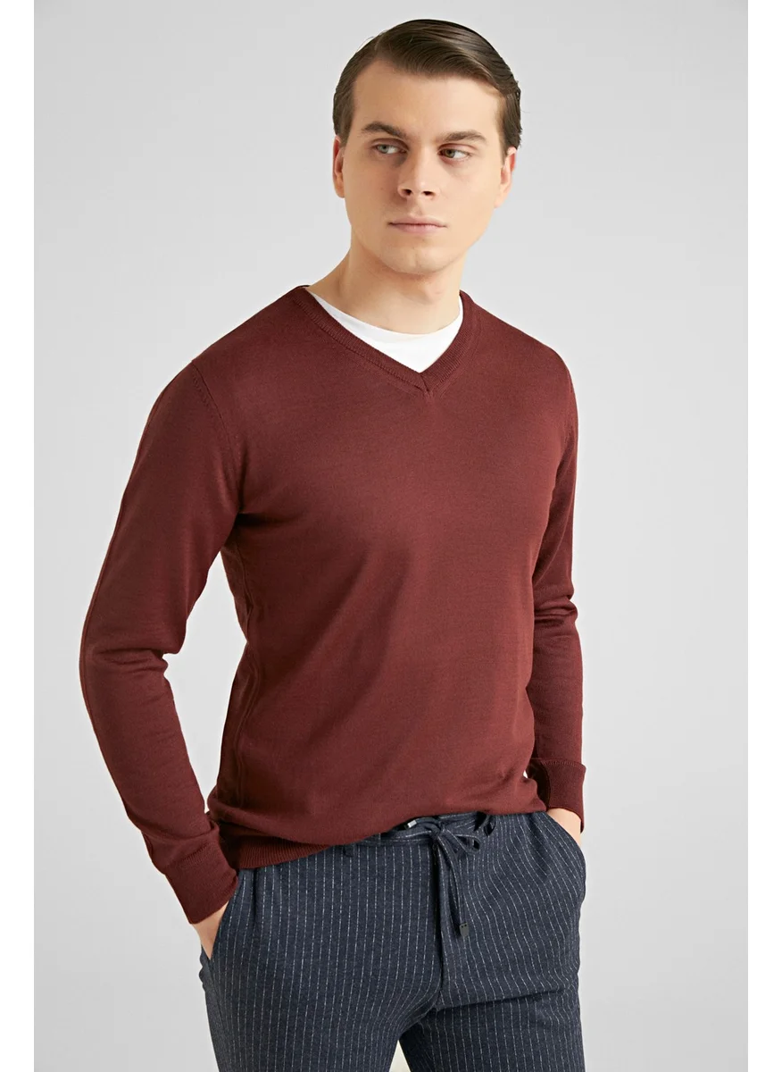 D'S DAMAT Regular Fit Brick Sweater 5HF060632003M