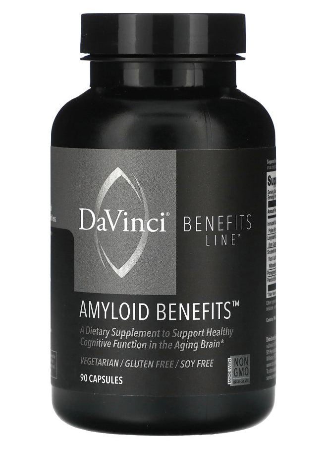 DaVinci Laboratories Benefits Line Amyloid Benefits 90 Capsules 