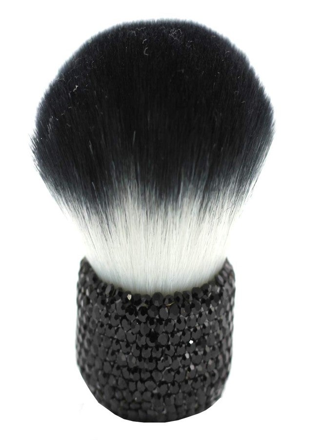 Bestbling Bling Bling Large Mineral Powder Brush Makeup Brush Cosmetic Brush Foundation brush Perfect For Large Coverage Powder Bronzer (Black) - Image 1