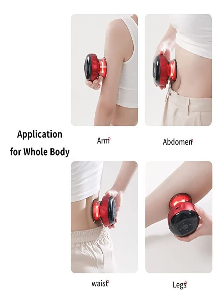 Intelligent Portable Hot Compress Scraping Cupping Device Breathing Tank Pulling Suction Pressure Relief Muscle Relaxation - Image 4