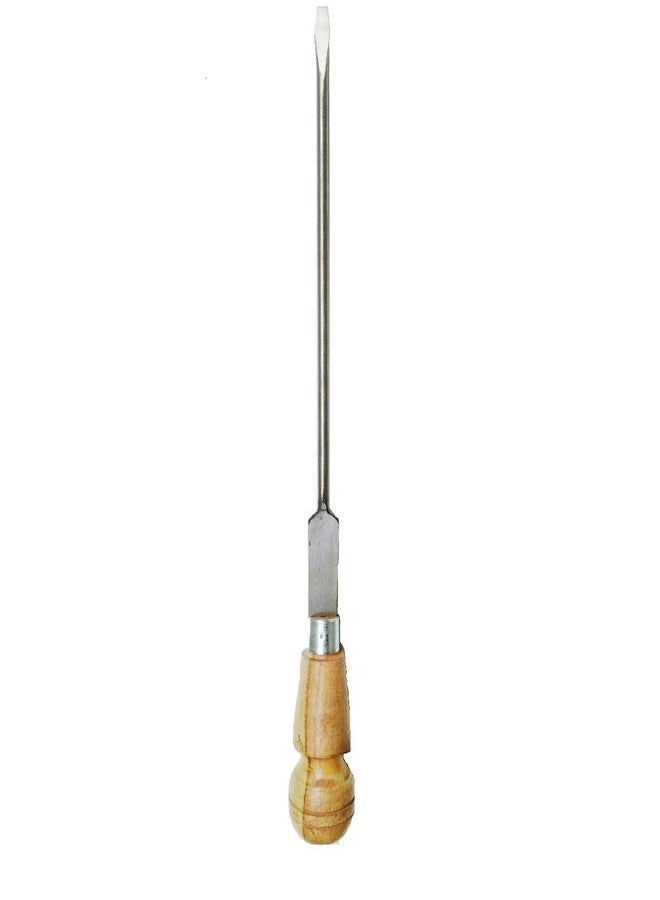 FTE Big Screw Driver 48 cm for Carpentry and Industrial Heavy Duty Works with Strong Grip Wooden Handle (Rod Size 14 inch) - Image 1