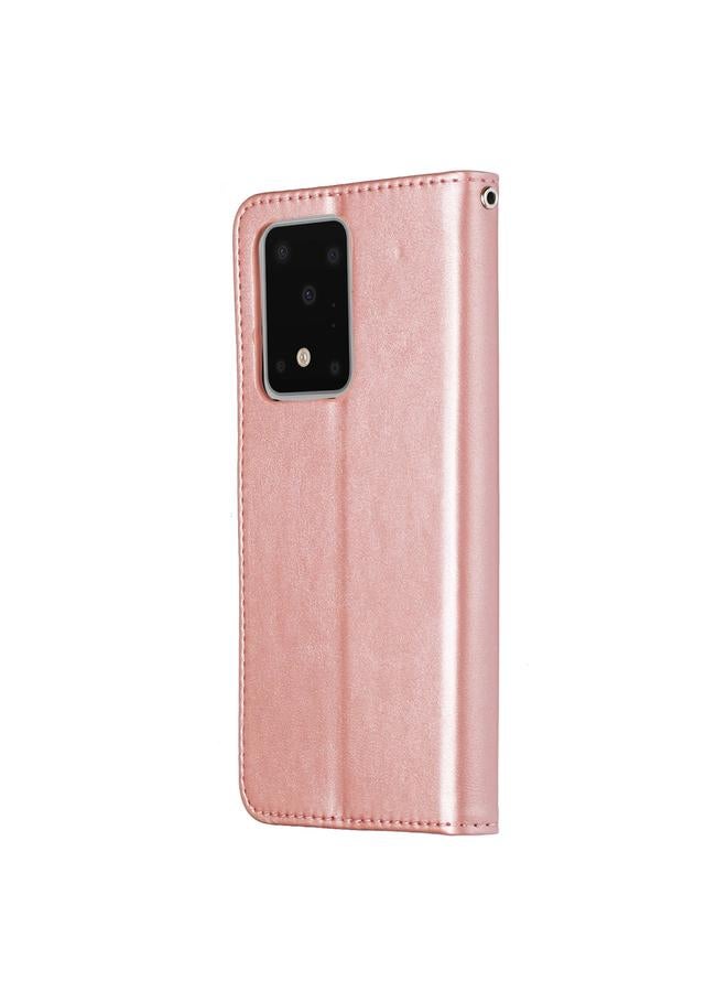 Zaboon Case For Galaxy S20 Ultra Fashion Calf Texture Zipper Horizontal Flip Leather Case with Stand & Card Slots & Wallet Function - Image 5
