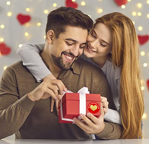 SICOHOME Happy Valentine's Day Stickers - 72Pcs 1.5" Valentine's Day Envelope Seals from Gifts Labels Stickers, Heart Stickers Valentine Gift Party Favor Envelope Seals Sticker, Self-Adhesive - Image 5