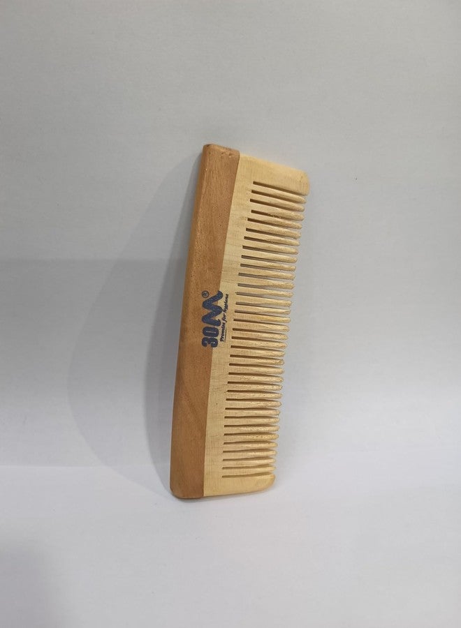 30M "30M Bamboo Wooden Comb for Smooth, Tangle-Free Hair - Natural Kangi Hair Combs to Reduce Frizz & Breakage - Durable & Gentle on Scalp - [Pack of 1]" - Image 3