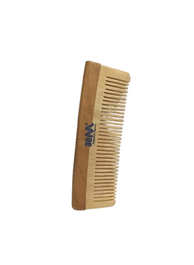 30M "30M Bamboo Wooden Comb for Smooth, Tangle-Free Hair - Natural Kangi Hair Combs to Reduce Frizz & Breakage - Durable & Gentle on Scalp - [Pack of 1]" - Image 1