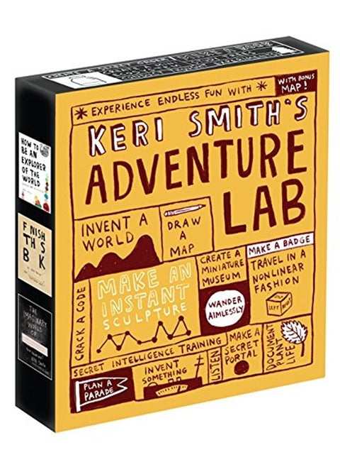 Keri Smith's Adventure Lab: A Boxed Set of How to Be an Explorer of the World, Finish This Book, and
