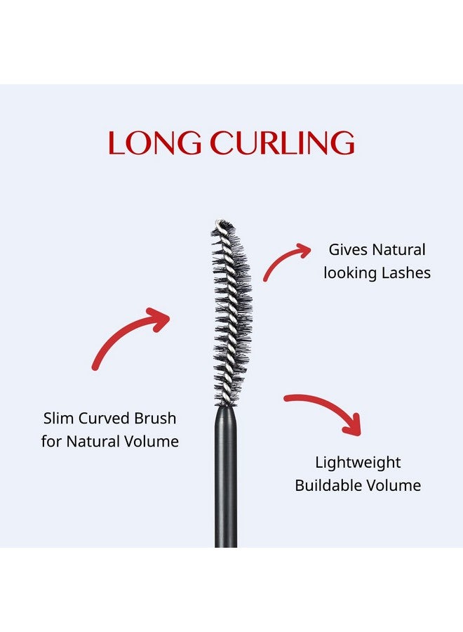 كليو بروفيشنال ماسكارا CLIO Long & Curl up السوداء المقاومة للماء، ماسكارا مكثفة ومطولة، تدوم طويلاً (#01) - Image 5