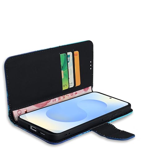 Arbuda flip Cover for Oneplus Nord CE 5G Designer Fancy Printed Wallet flip case Cover - Blue Butterfly - Image 4