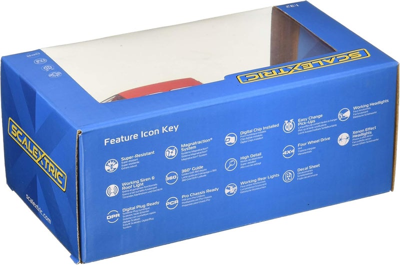 Scalextric Chevrolet Monte Carlo 1986#93 1:32 Slot Race Car C3949, Red & White - Image 3