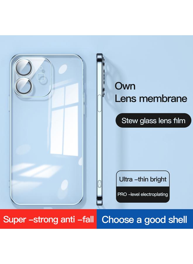 Zaboon Case For iPhone 12 Dustproof Glass Lens Protection Electroplating Phone Case - Image 2