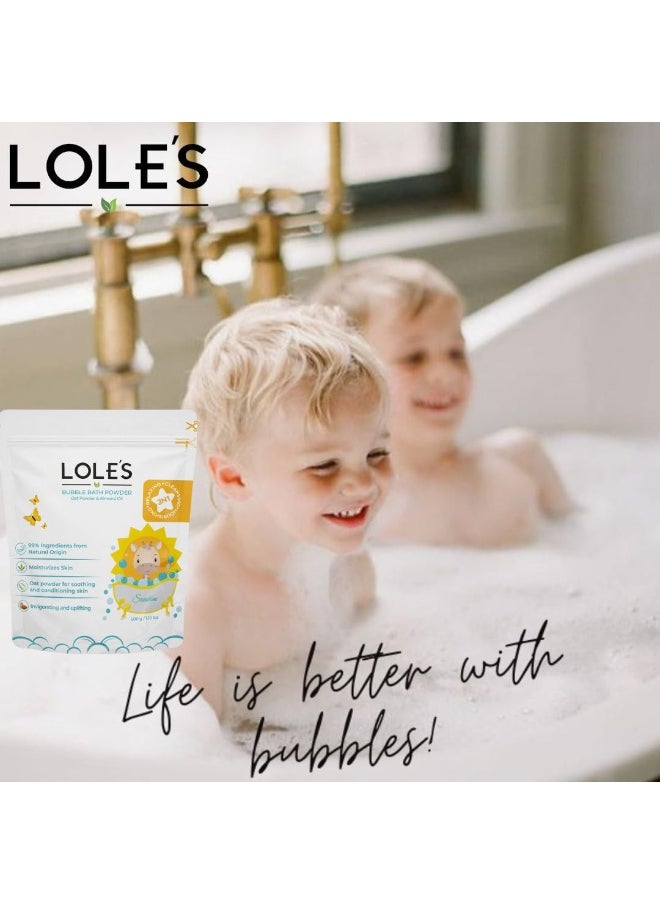 LOLE'S - Lole's Bubble Bath Powder Oat Powder & Almond Oil, 500g - Image 1
