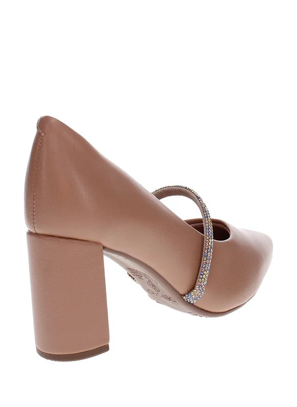 Beira Rio Nude BEIRA RIO Mid Heel Shoes For Ladies for Women | Best Price UAE