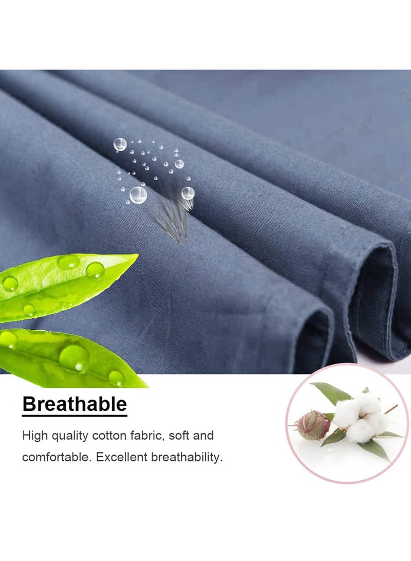 Sleeping Bag Liner Envelope Design Travel Sheet for Camping Backpacking Hiking Hotel Portable with Compression Sack Comfortable Breathable Easy to Clean 180 x 210cm Blue  - Image 3