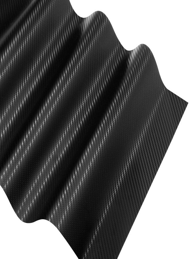 VViViD+ مات 3D جاف ألياف الكربون السوداء (1 قدم × 5 أقدام) - Image 4