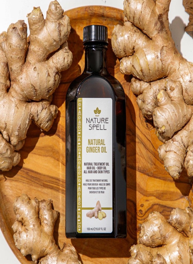 Nature Spell Ginger Oil for Hair & Body, Suitable for All Hair & Skin Types 5.07 Fl Oz - Image 4