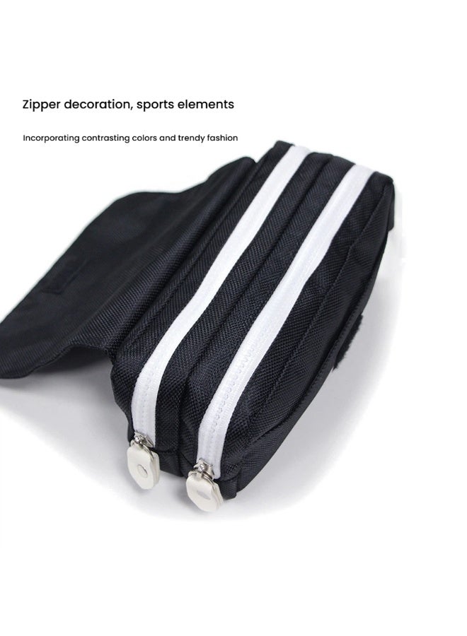 ROBLOX pencil case game cartoon animation double zipper flip student pencil case stationery pencil case - Image 4