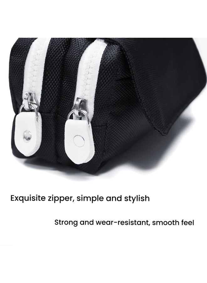 ROBLOX pencil case game cartoon animation double zipper flip student pencil case stationery pencil case - Image 3