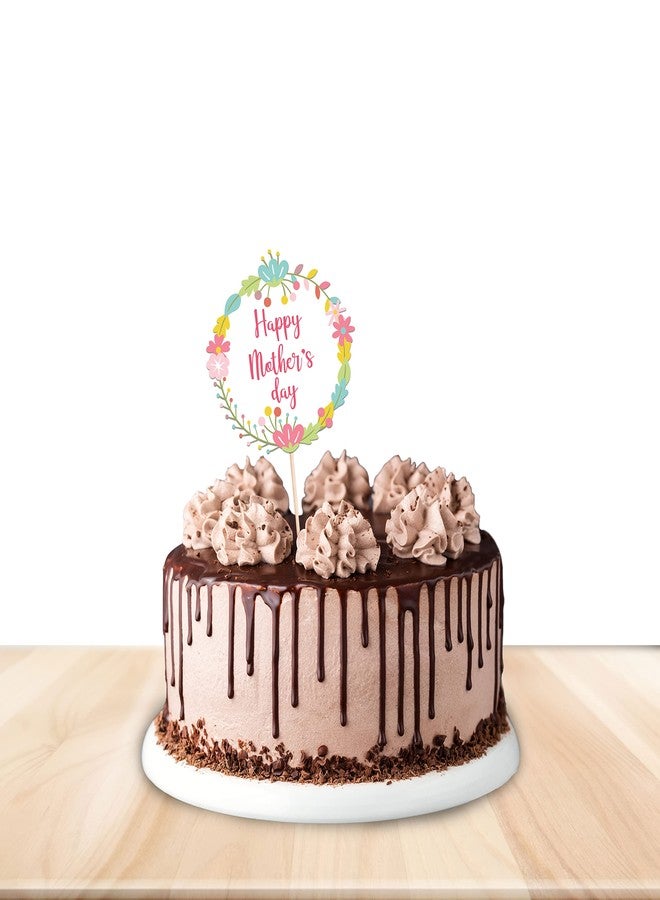 Festiko® Mother's Day Cake Topper, Mother's Day Decoration Supplies, Mother's Day Party Favors - Image 1