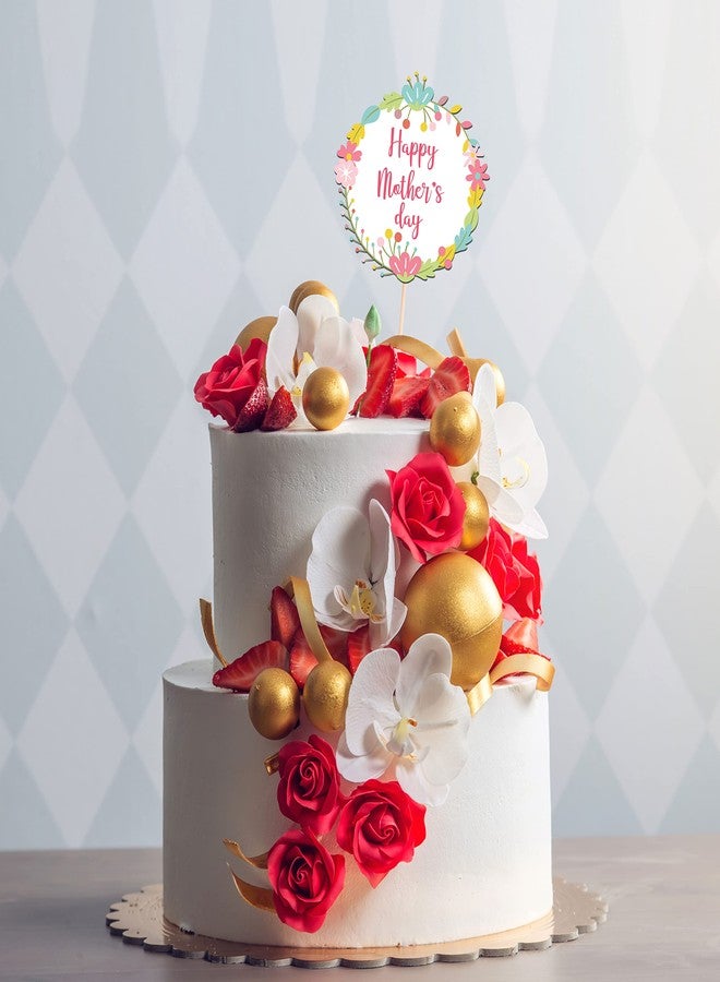 Festiko® Mother's Day Cake Topper, Mother's Day Decoration Supplies, Mother's Day Party Favors - Image 3