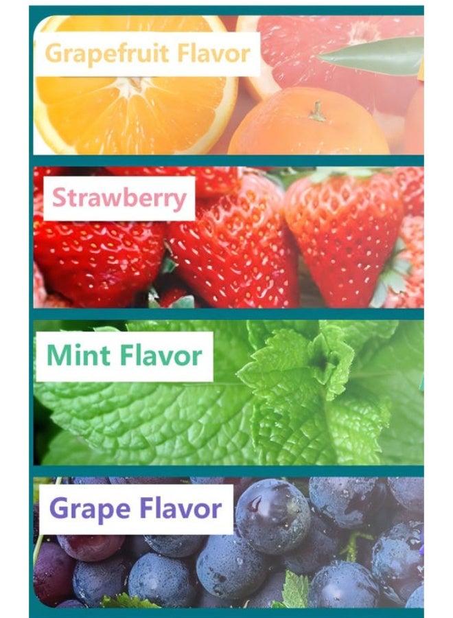 300pcs خيط محمول ، تنظيف الأسنان ، خيط الأسنان بدون استخدام غير متكافئ ، خيط ناعم ورقيق للفواكه للأسنان واللثة النظيفة - Image 3