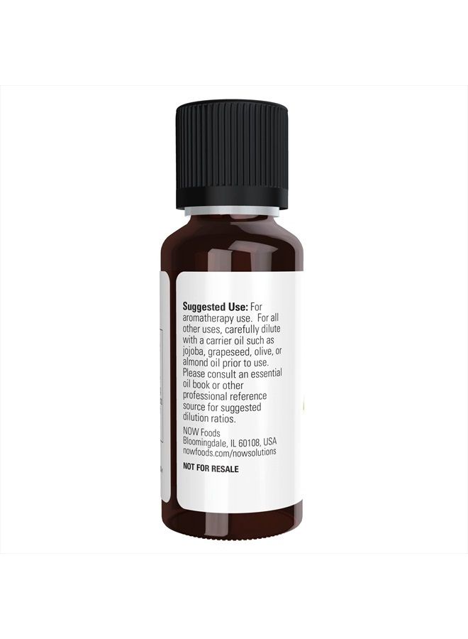now Essential Oils, Lemon Oil, Cheerful Aromatherapy Scent, Cold Pressed, 100% Pure, Vegan, Child Resistant Cap, 1-Ounce  - Image 3