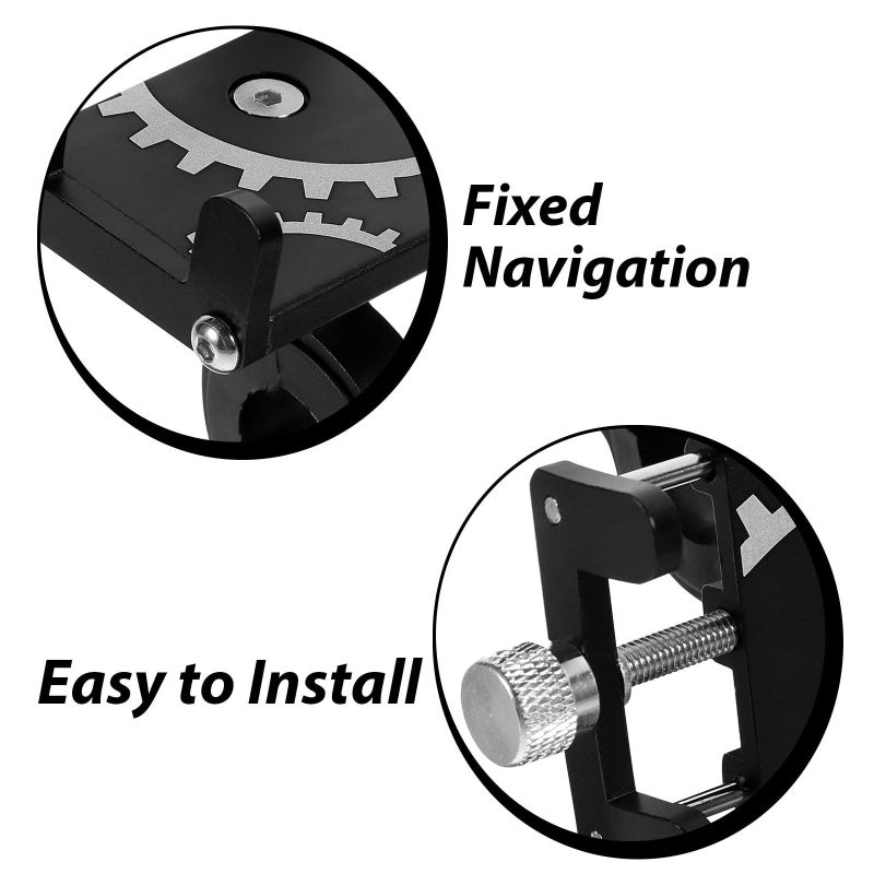 Universal Aluminum Alloy Bike Phone Mount Holder For Motorcycle Bicycle Electric Scooter Navigation - Image 4