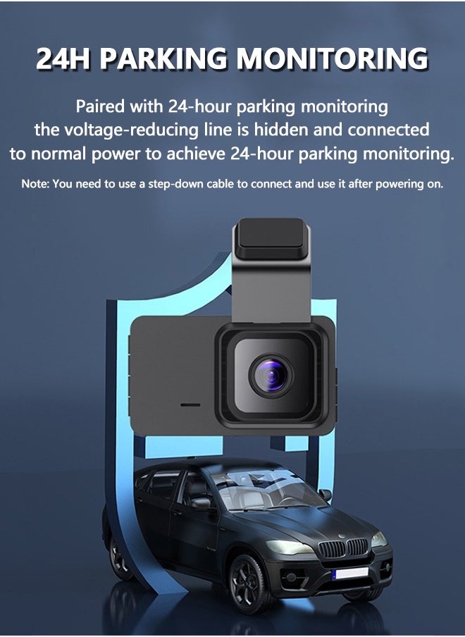 CAFELE - Dash Cam, 2 Channel Dash Cam,WiFi 1080P Dash Cam Front and Inside, Dash Camera with Wide Angle, 24Hr Parking,Auto Safety Driving Recorder - Image 1