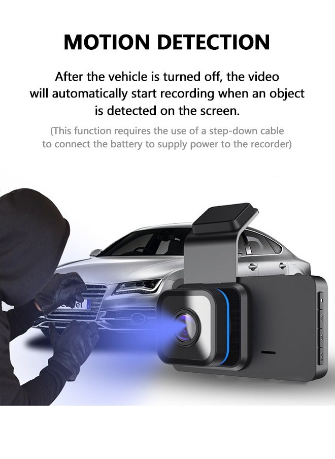 CAFELE - Dash Cam, 2 Channel Dash Cam,WiFi 1080P Dash Cam Front and Inside, Dash Camera with Wide Angle, 24Hr Parking,Auto Safety Driving Recorder - Image 1