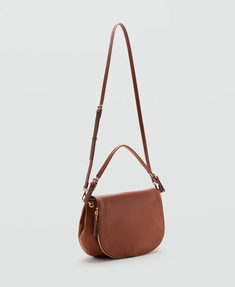 Mango Crossbody bag with flap