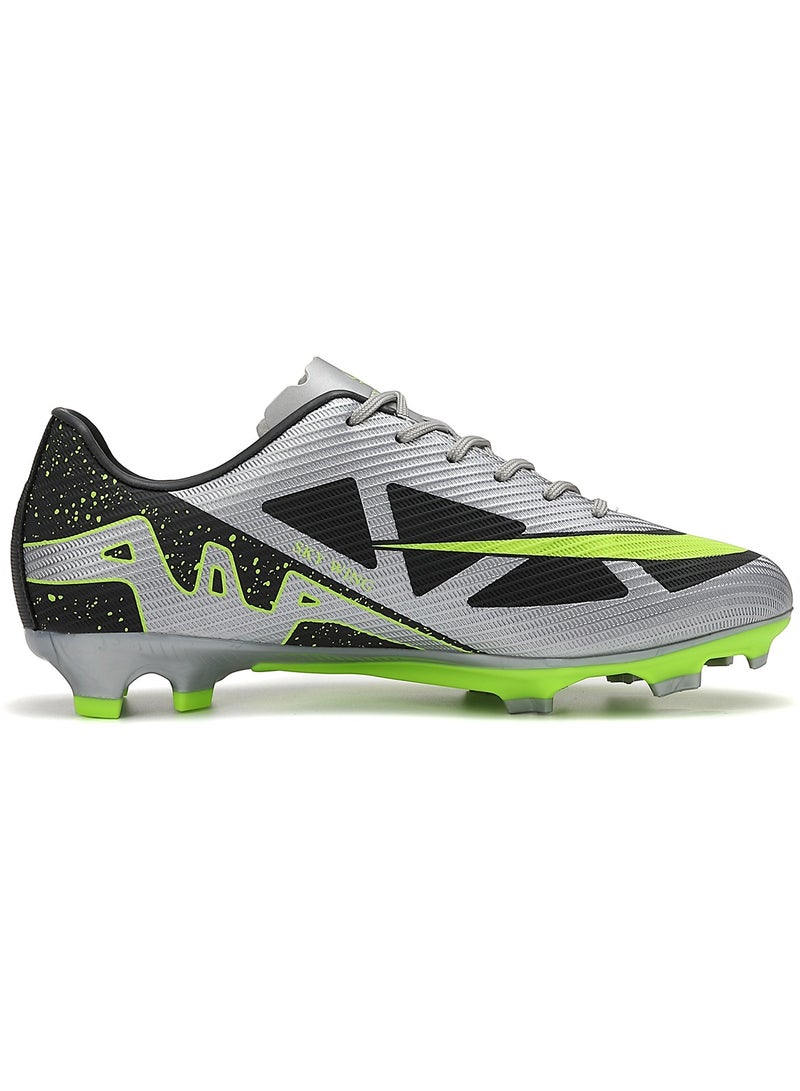 SKY WING Football Cleats Unisex,Indoor Outdoor Low Top Soccer Shoes For Men And Women Lightweight Shock Resistant Training Boots Professional Turf Shoes Sport Athletic Ground Football Boots  - Image 2