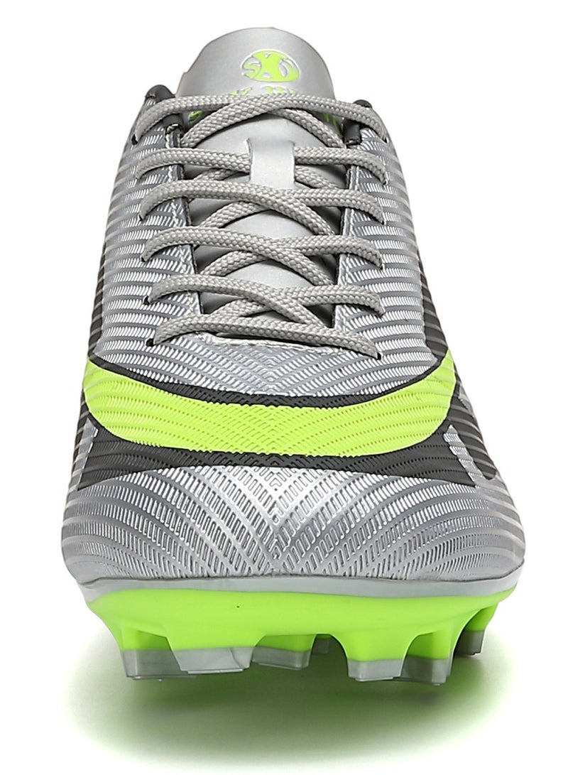 SKY WING Football Cleats Unisex,Indoor Outdoor Low Top Soccer Shoes For Men And Women Lightweight Shock Resistant Training Boots Professional Turf Shoes Sport Athletic Ground Football Boots  - Image 3