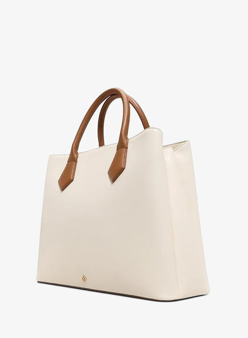 Call it Spring  Charlottee Ladies Beige Satchel Bag for Women | Best Price UAE