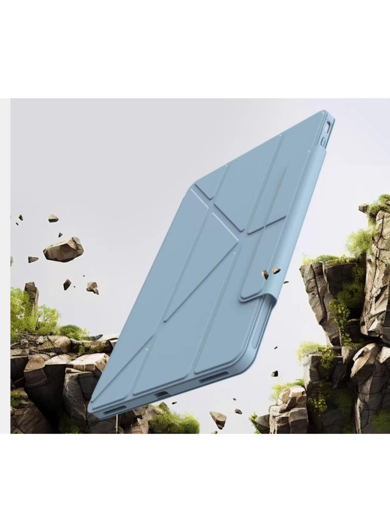 general Tablet Case Compatible with Huawei MatePad 11.5 inch (2025), Lightweight Ultra-Thin Y-Fold Leather Case, Multi-Angle Stand Anti-Drop Shockproof Soft TPU Back Cover - Image 3