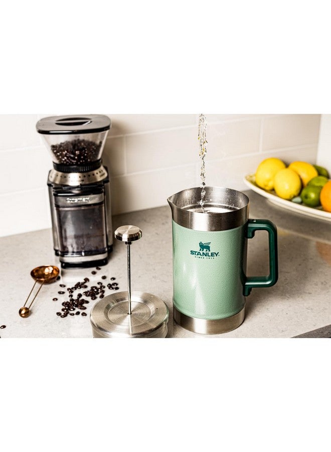 Stanley Classic Stay-Hot French Press Coffee Maker 48 oz | 5 Minute Brew, 4 Hours Hot | Mesh Filter for Coffee Grounds | Insulated Stainless Steel French Press | BPA-Free | Black 2.0 - Image 4