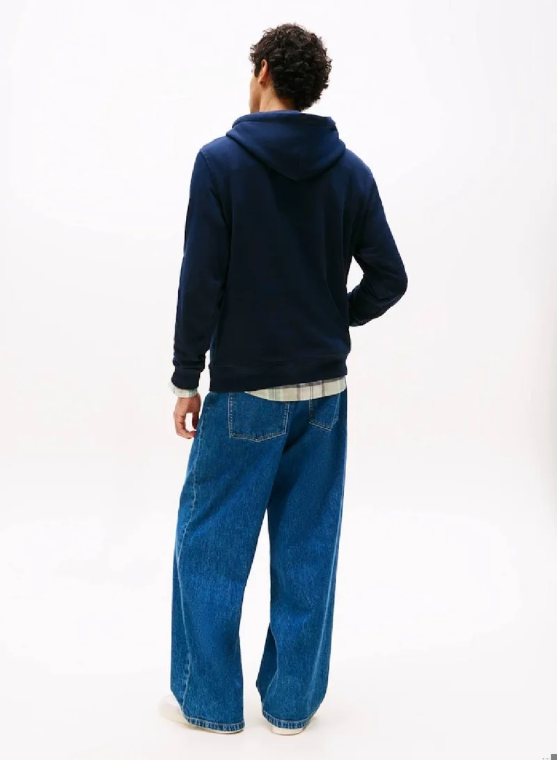 تومي جينز هودي بشعار