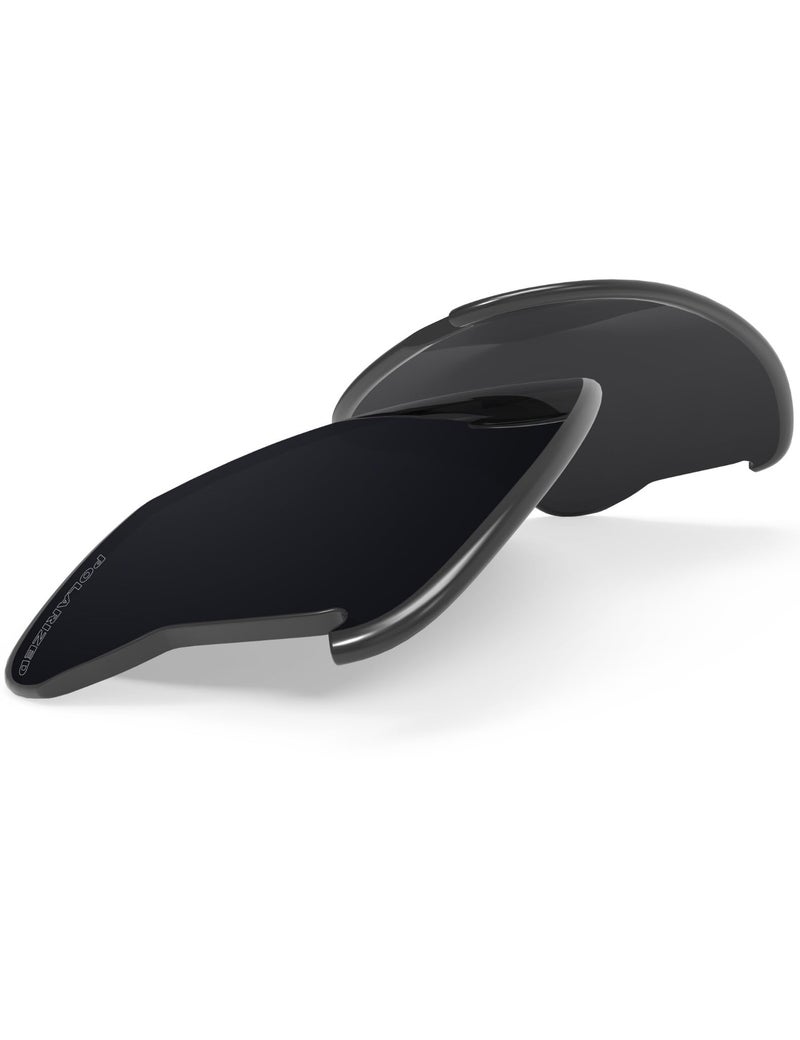BLAZERBUCK BLAZERBUCK Anti-salt Polarized Replacement Lenses & Sock Kit for Oakley Flak Jacket XLJ OO9009 - Black  - Image 2