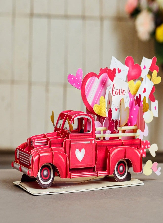 Paper Love 3D Loads of Love Pop Up Card, With Detachable Popup Keepsake, Gift for Birthday, Graduation, Get Well, Thank You, All Occasion or Just Because - Oversized 10" x 7" Cover - Includes Envelope - Image 5