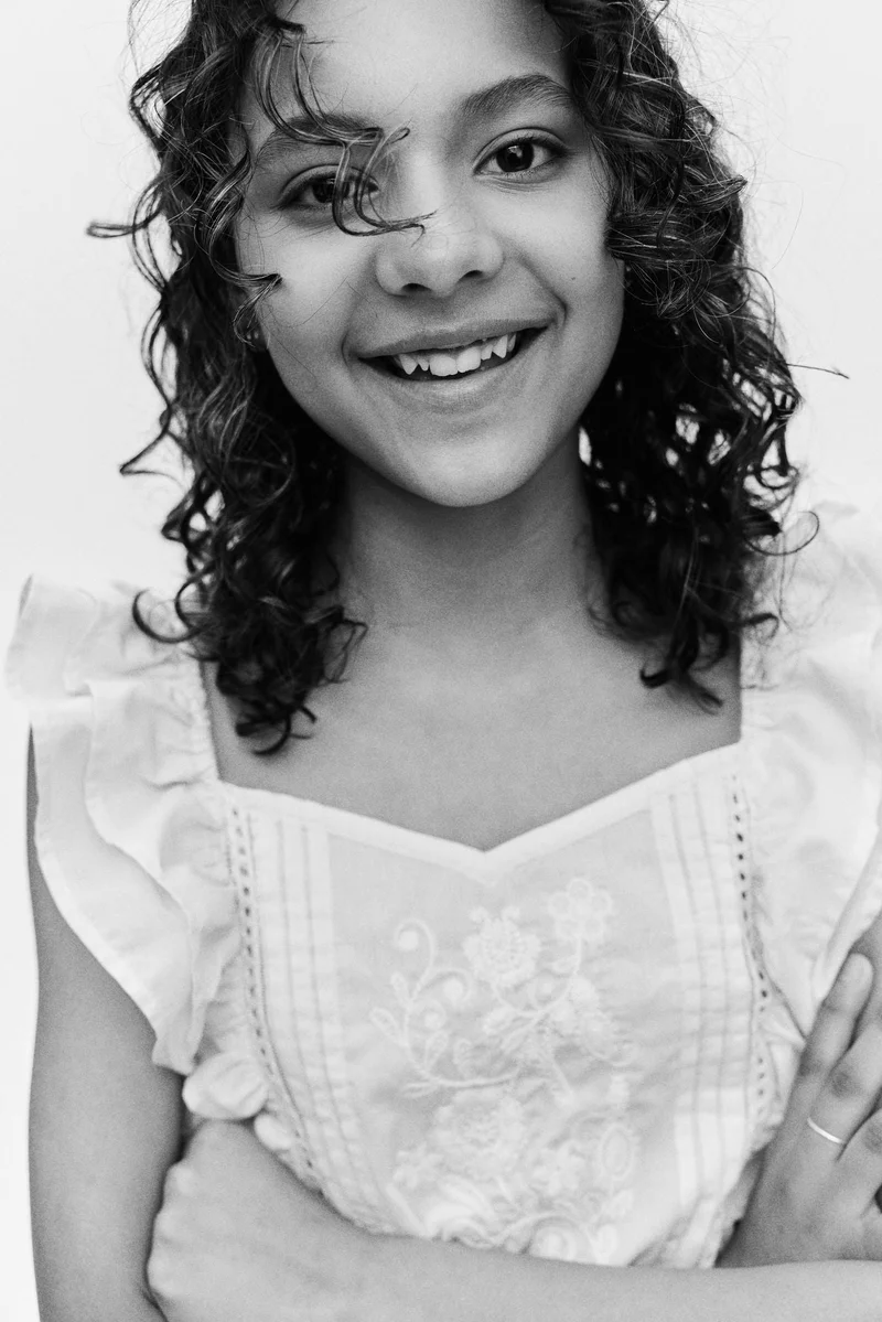 H&M Flutter-sleeved cotton top